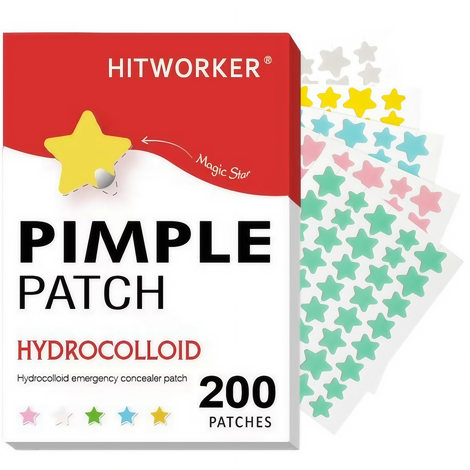 Skincare Acne - Hydrocolloid acne patch facial cleansing care