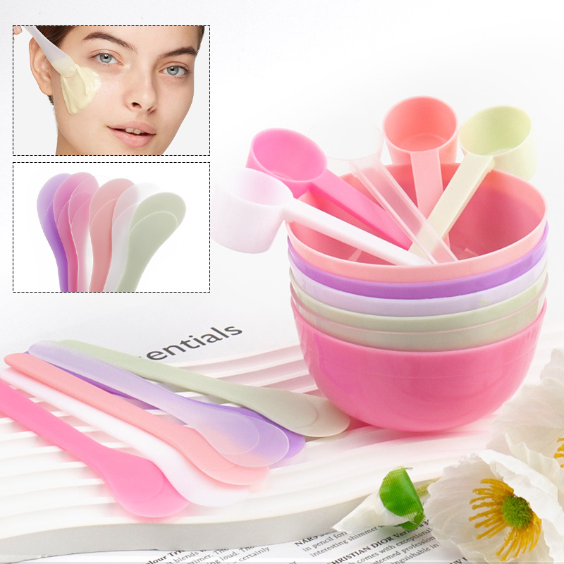 Skincare Viral Tiktok - Plastic DIY Facemask Mixing Tool Kit