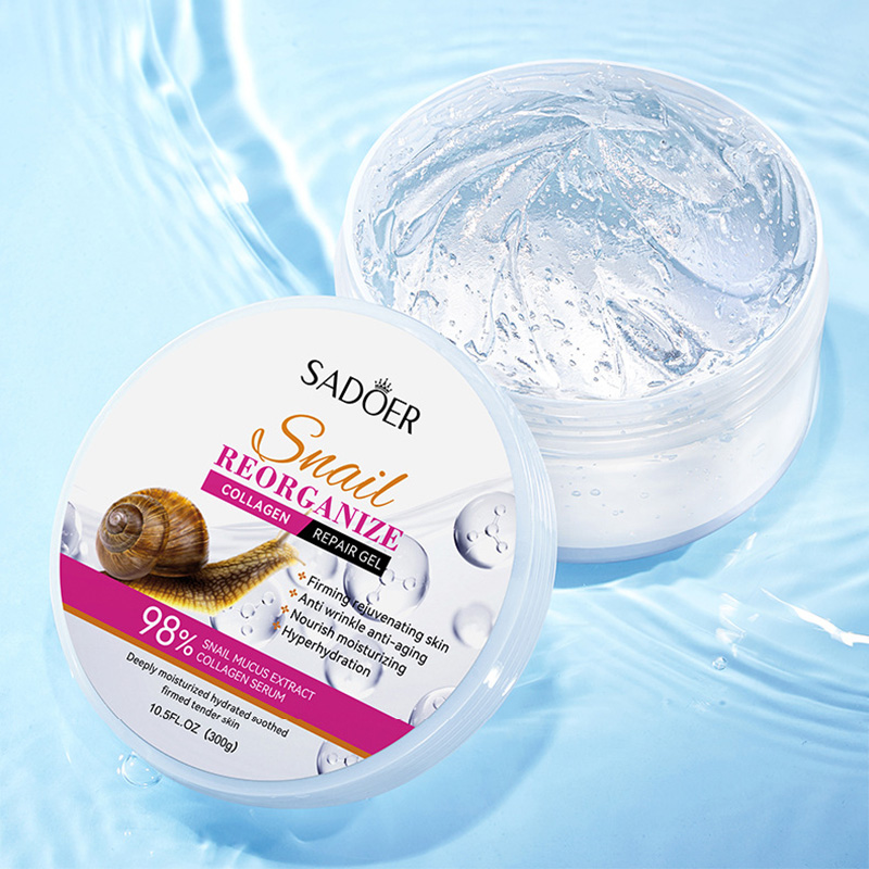 Snail Cream Gel - SADOER Snail Collagen Face Cream Gel