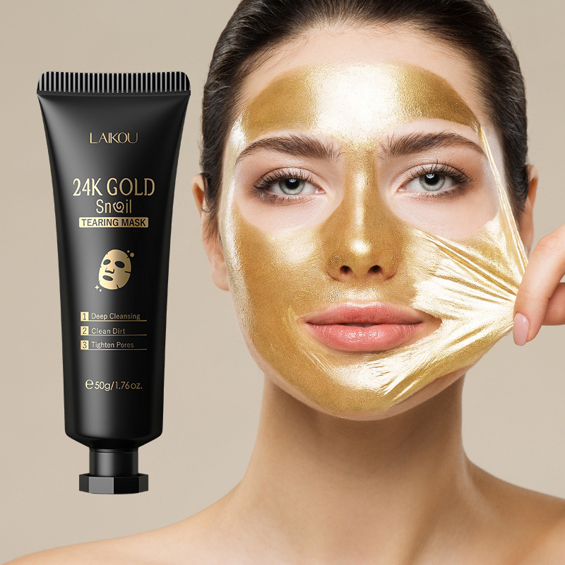 Snail Cream Gel - LAIKOU 24K Gold Sakura Peeling Face
