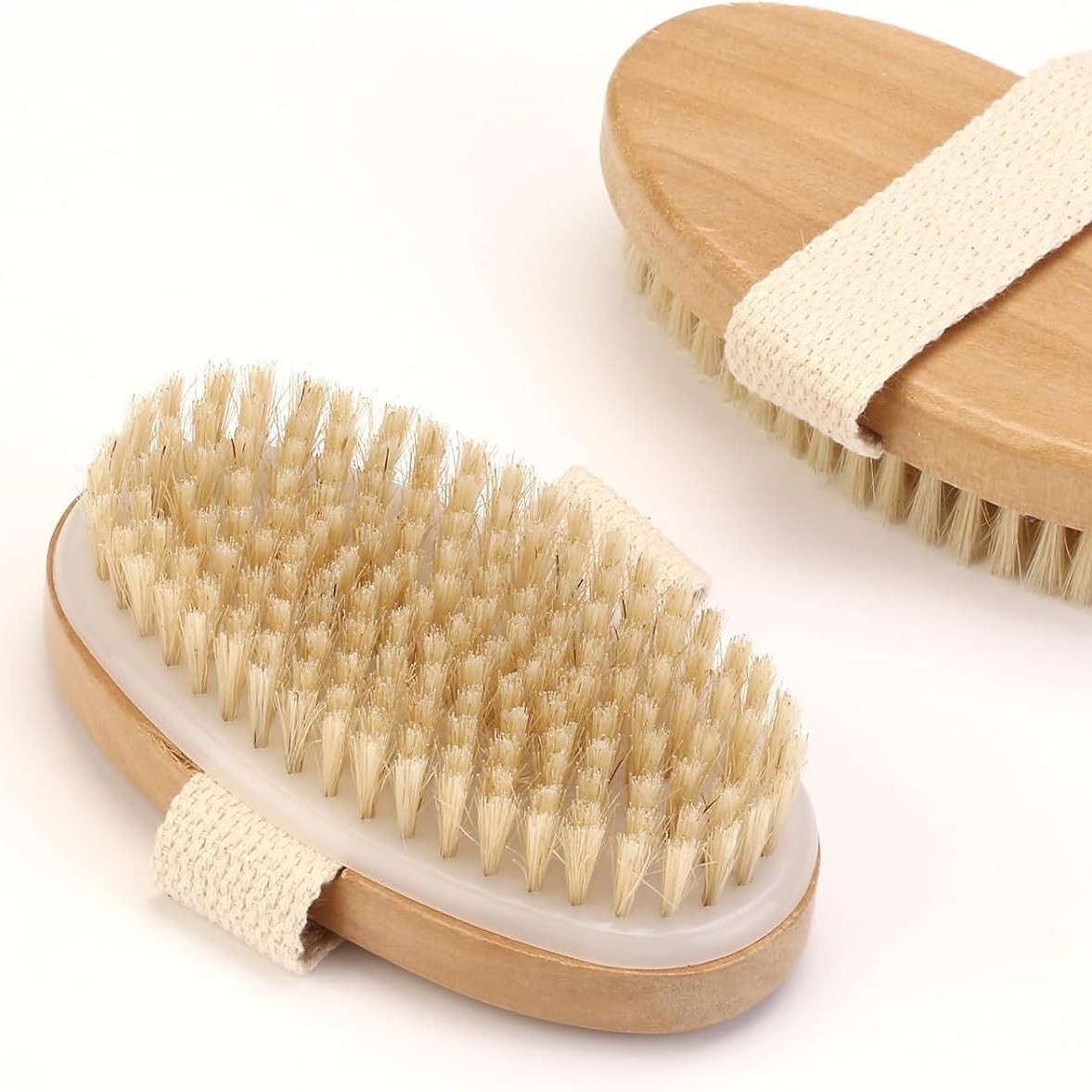 Skincare B Erl - Wooden Bristle Body Brush Natural Wet