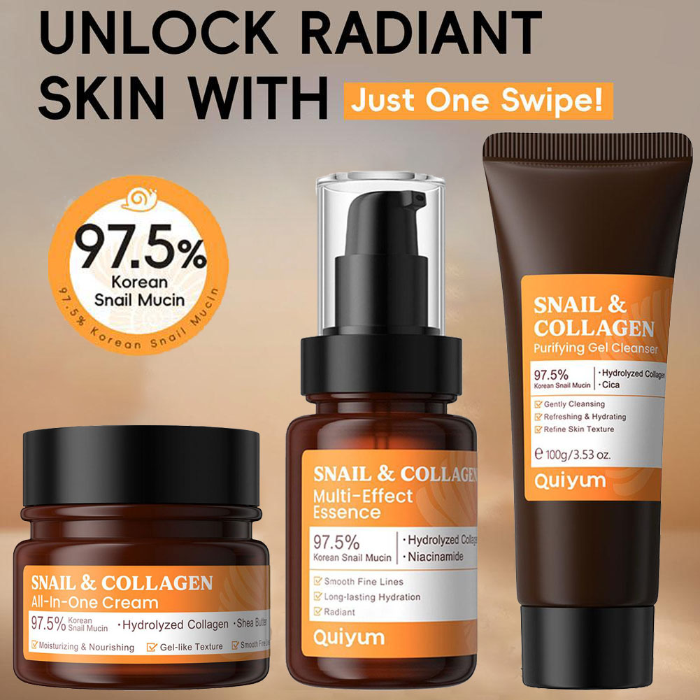Snail Cream Gel - Snail Mucin & Collagen Multi‑Effect Essence