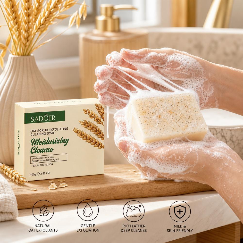 Oat Scrub Exfoliating Cleaning - Skincare Oat recension och pris