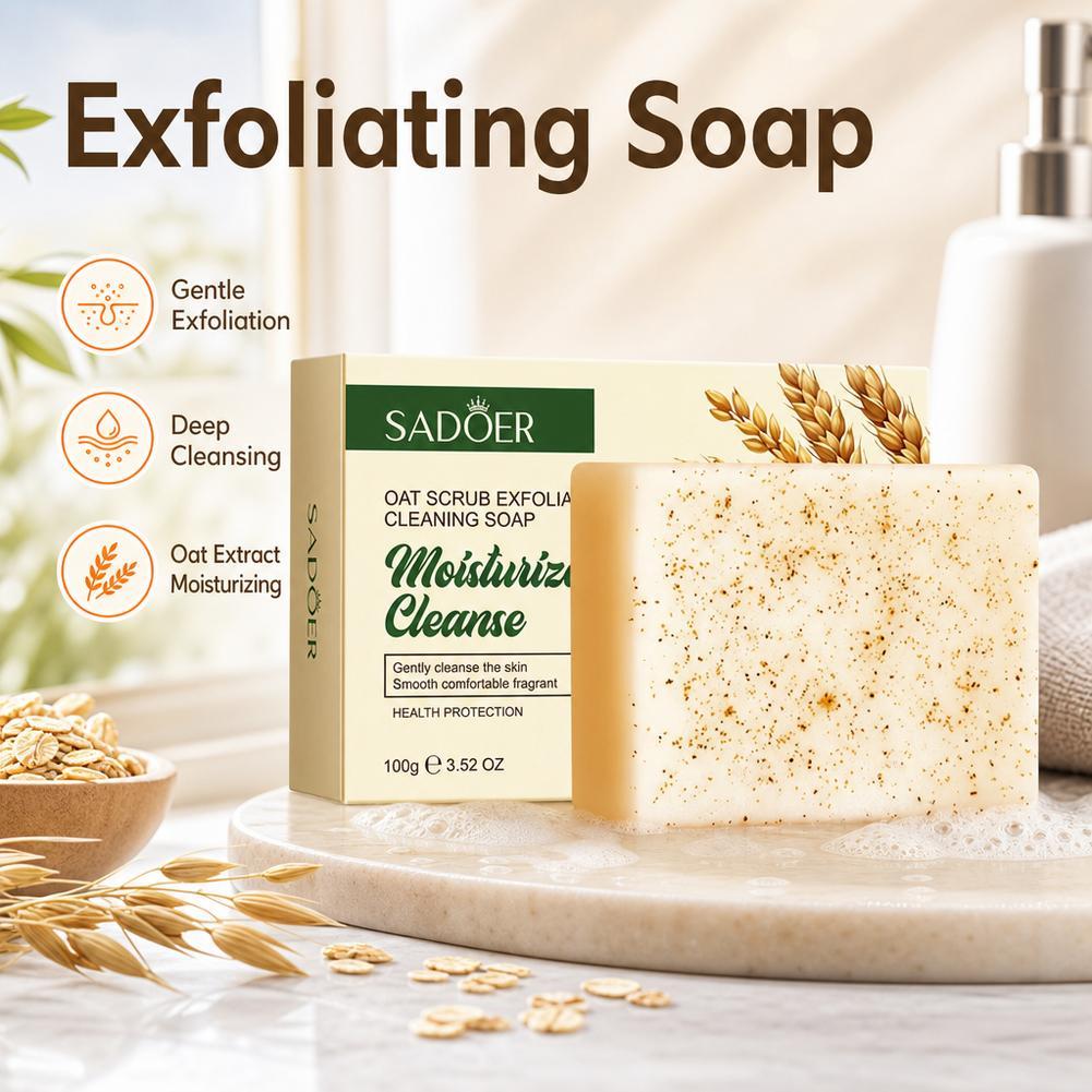 Oat Scrub Exfoliating Cleaning - Skincare Oat recension och pris