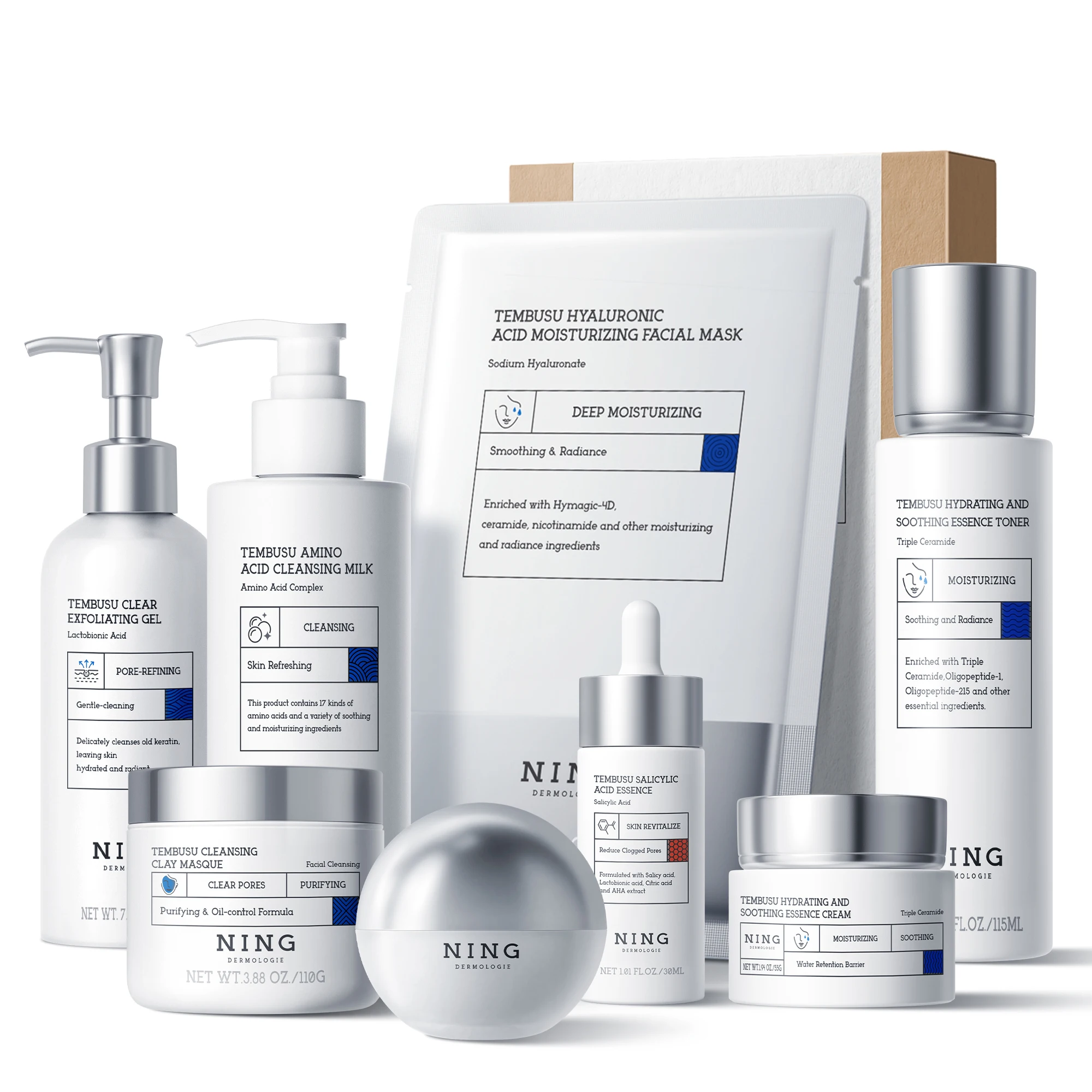 Tembusu Essence Skin Care Set  - Salicylic Acid Cleanser recension och pris