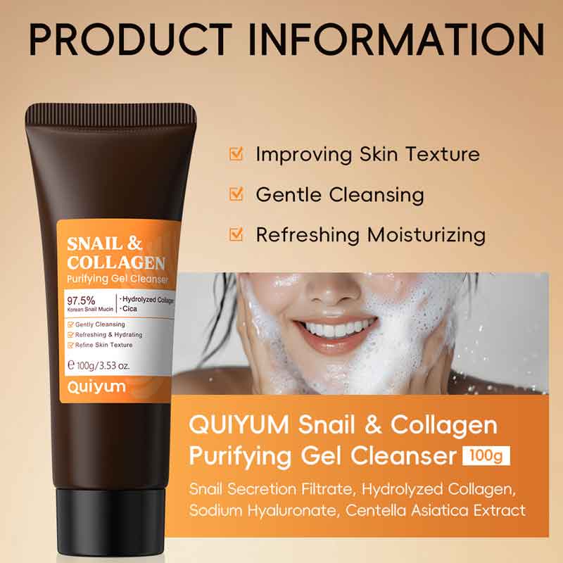Snail Collagen Face Wash Gentl - Snail Cream Gel recension och pris