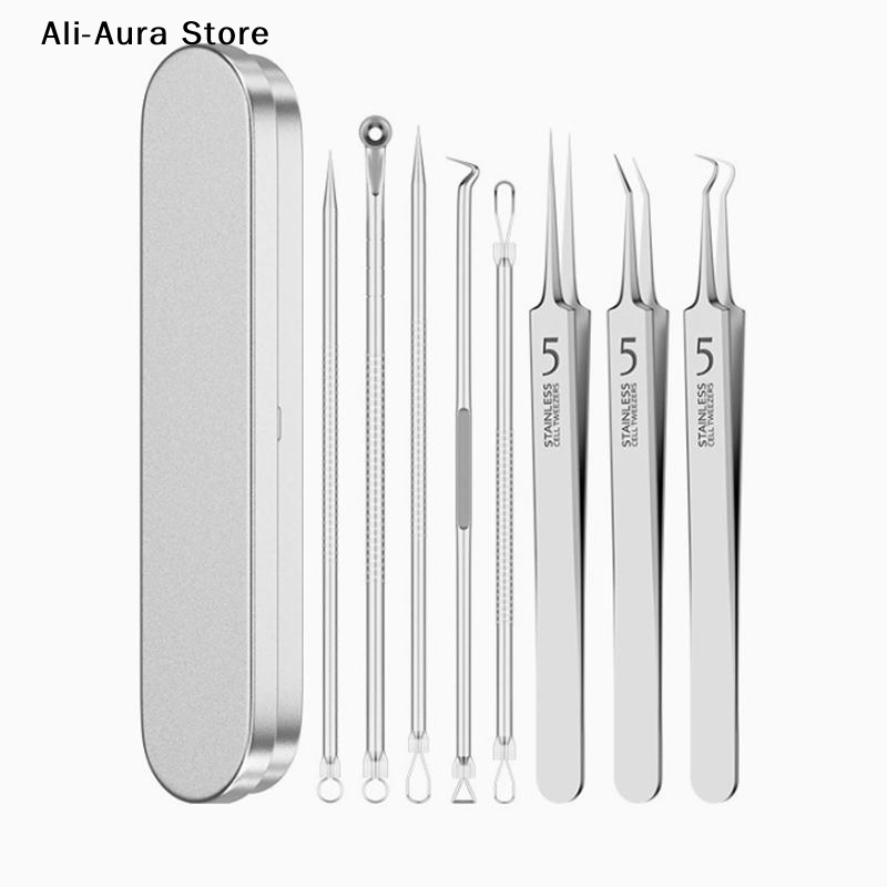7/8Pcs Blackhead Remover Kit P - Skincare Acne recension och pris
