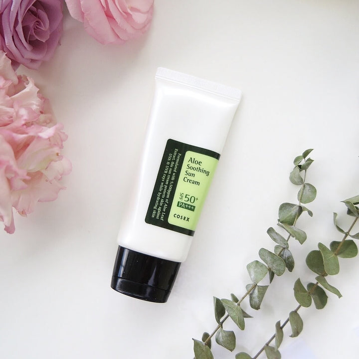 COSRX Aloe Soothing Sun Cream  - Skincare Cosrx recension och pris