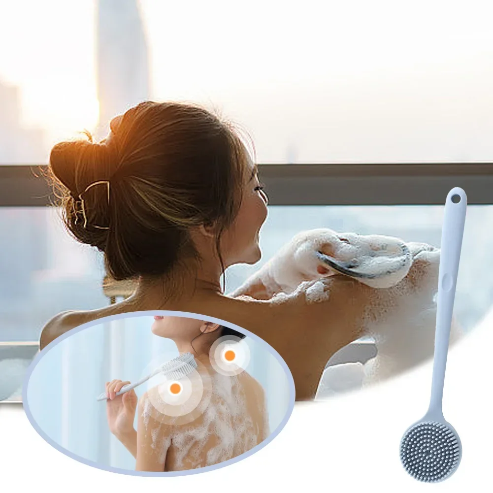 Silicone Long Handle Shower Br - Skincare B Erl recension och pris
