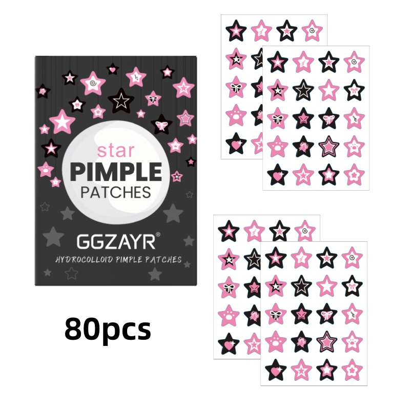 80/160pcs Star Acne Patch Set  - Skincare Acne recension och pris