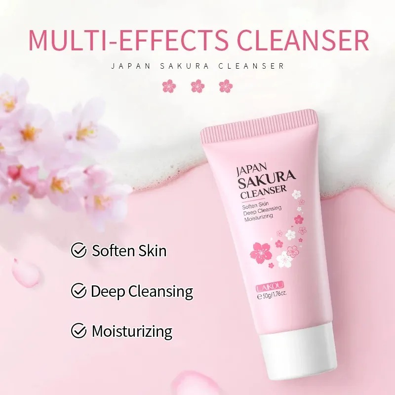 LAIKOU Sakura Cleanser Gentle  - Salicylic Acid Cleanser recension och pris