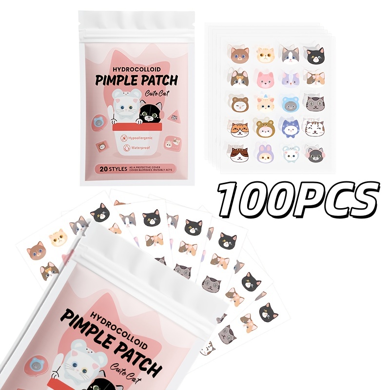 100pieces cute cat Pimple patc - Skincare Acne recension och pris