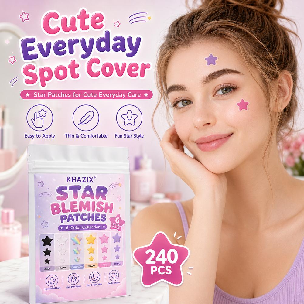 Seven-Color Star Pimple Patche - Skincare Acne recension och pris