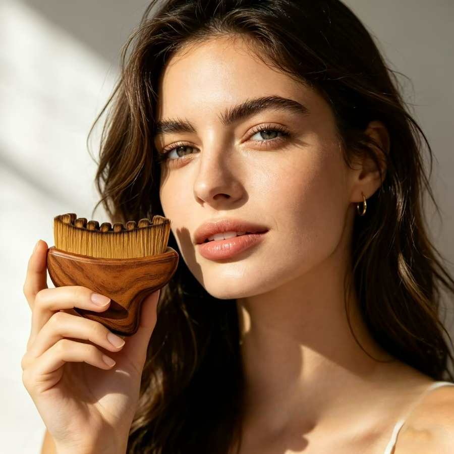 1PC Facial Massage Brush, Angl - Skincare B Erl recension och pris