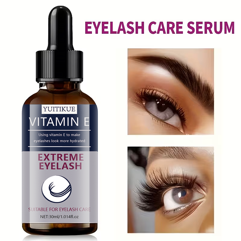 YUITIKUE Vitamin E Eyelash Ser - Caffeine Eye Serum recension och pris