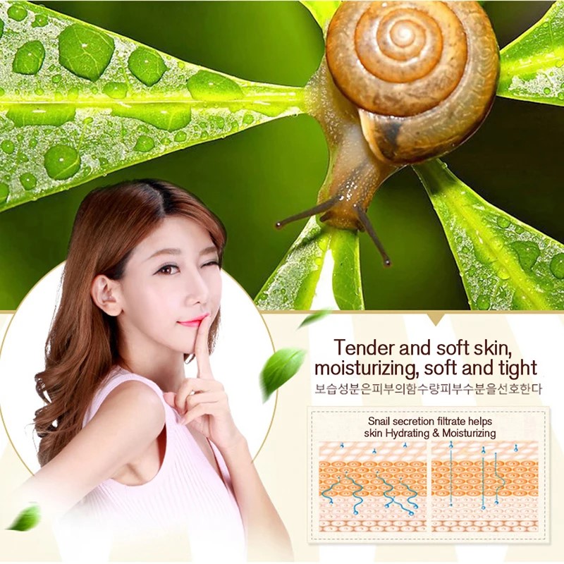Anti-aging whitening snail cre - Snail Cream Gel recension och pris