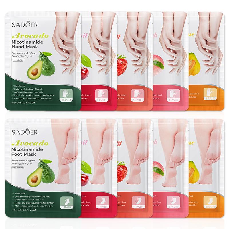 1 Pairs SADOER Fruits Foot Mas - Skincare Viral Tiktok recension och pris