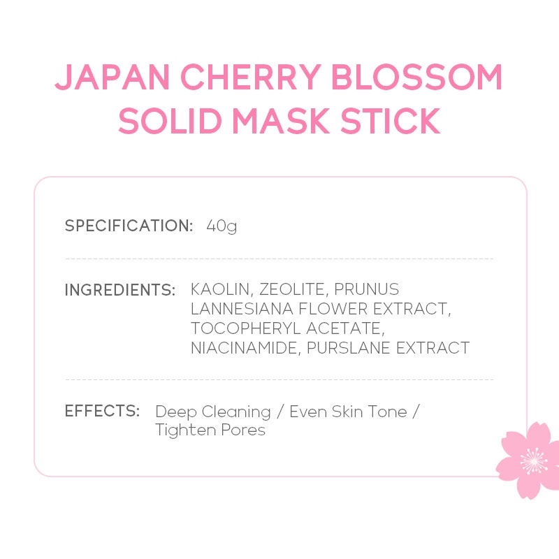 Cleansing Solid Face Mask Stic - Mud Mask Kaolin recension och pris