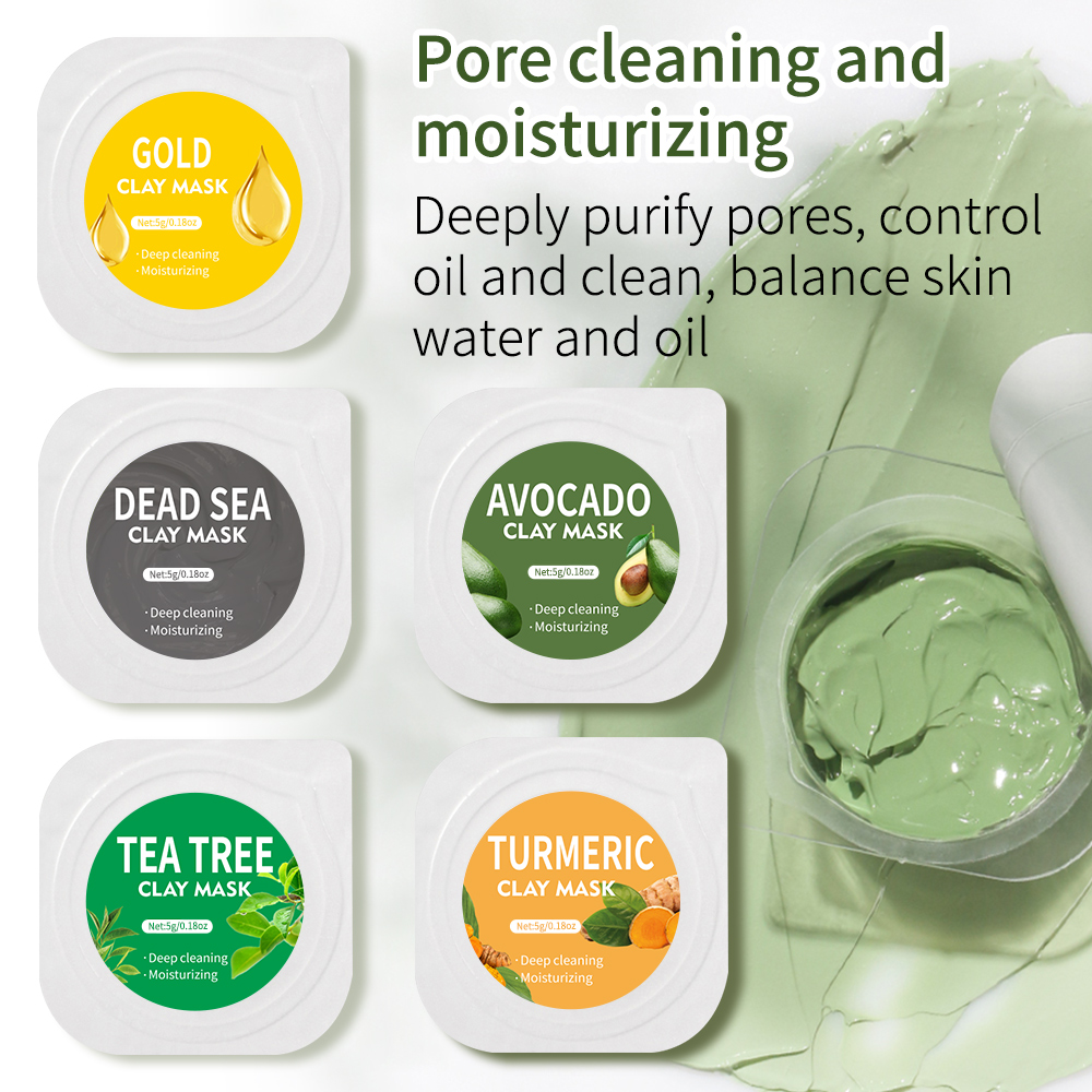 5g*10pcs Clay Mud Mask Set Hya - Mud Mask Kaolin recension och pris