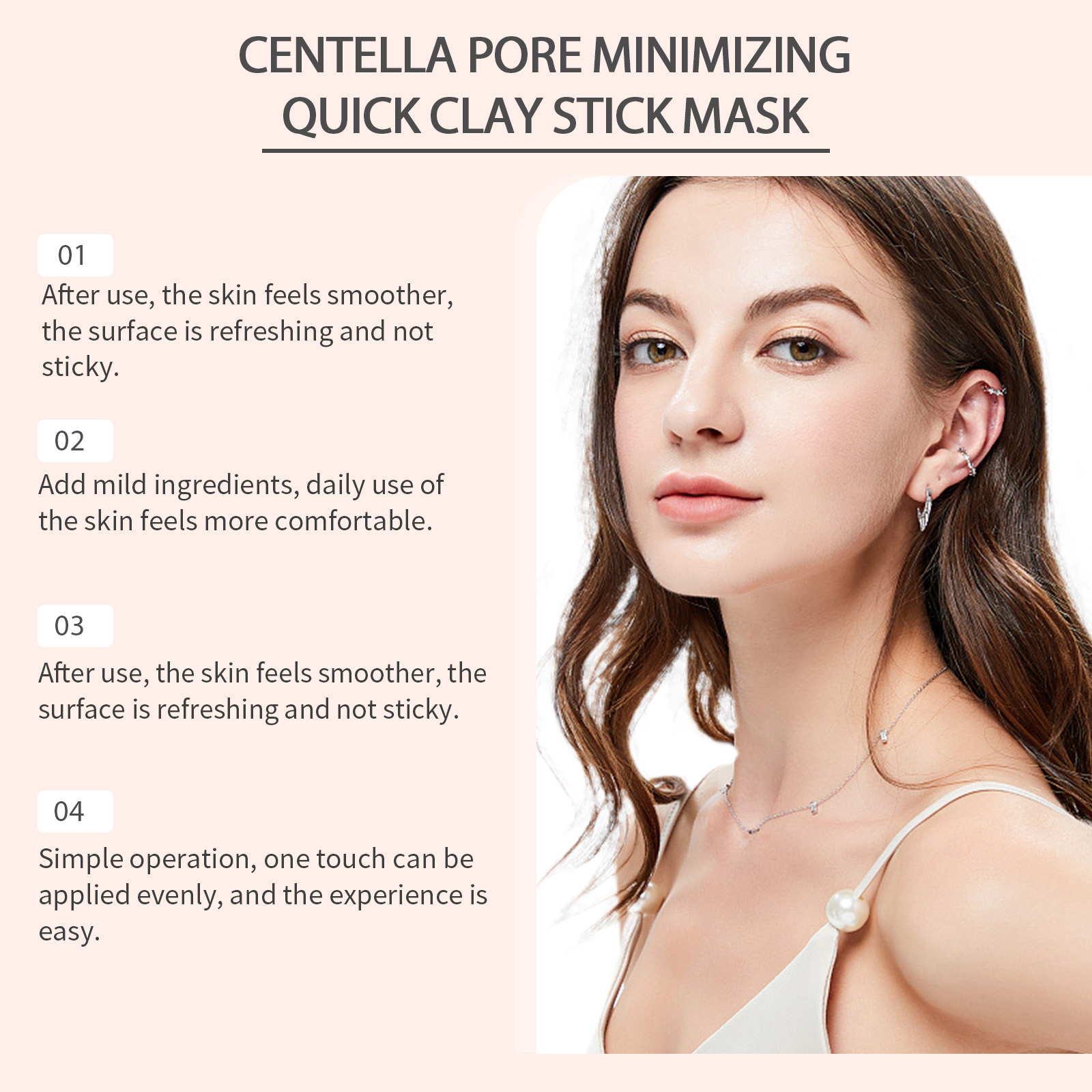 Centella Clay Stick Mask Facia - Mud Mask Kaolin recension och pris