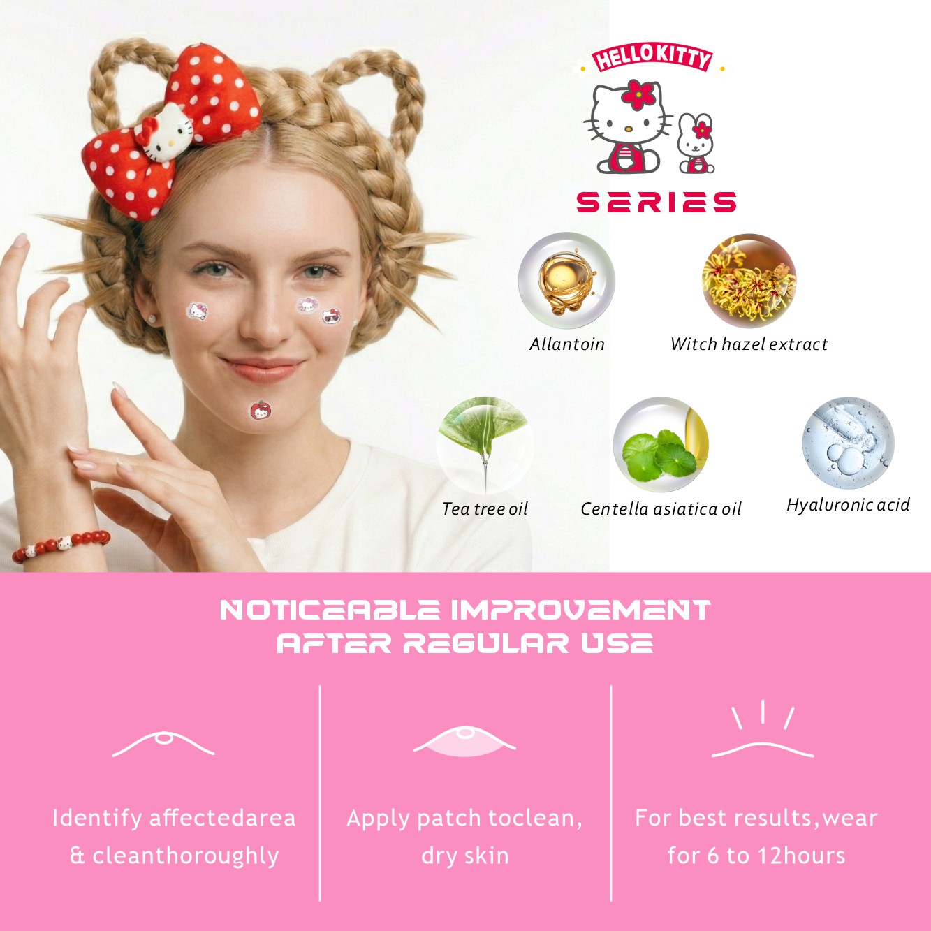 25/125PCS Hello Kitty Blemish  - Skincare Acne recension och pris