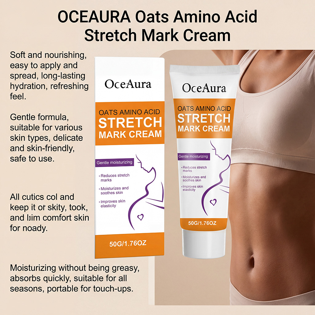 Stretch Marks Body Cream Light - Skincare Oat recension och pris