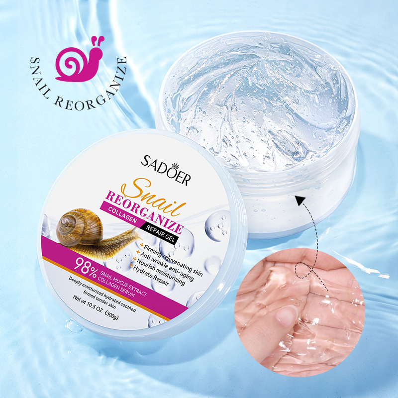 SADOER Snail Collagen Face Cre - Snail Cream Gel recension och pris