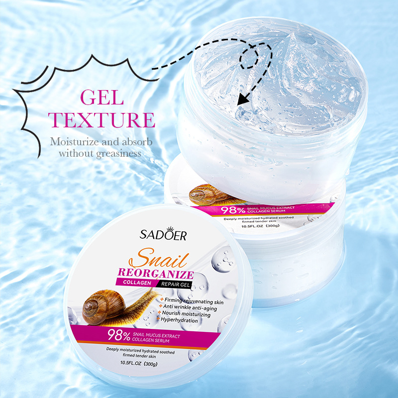 SADOER Snail Collagen Face Cre - Snail Cream Gel recension och pris
